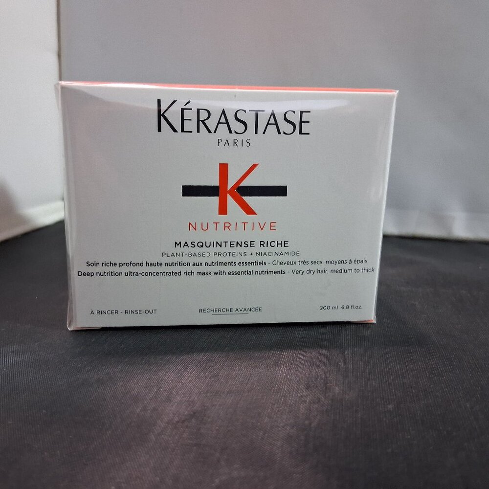 Kérastase Nutritive Masquintense Riche Hair Care 200ml 6.8oz L'Oreal Rinse Out